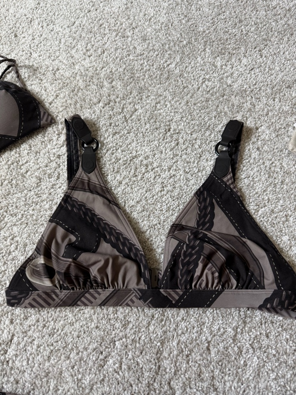 Hermes Two Piece Swimsuit Bikini Sz. 40 - Picture 6 of 15